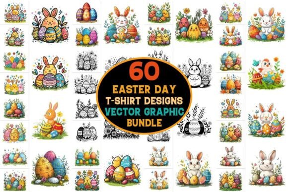 Download Easter Day Vector Graphic Bundle - Easter day Collection