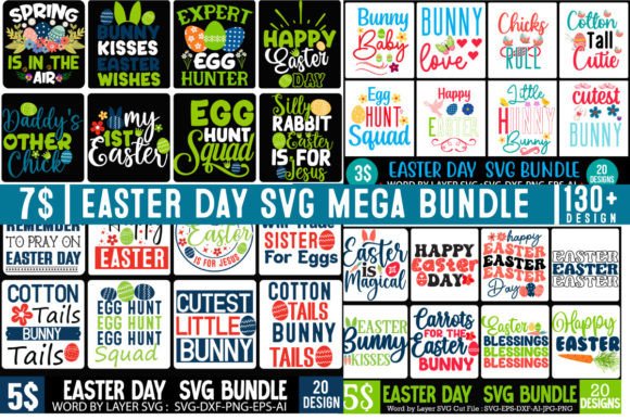 Download Easter SVG Mega Bundle,Easter Day SVG - Easter day Collection