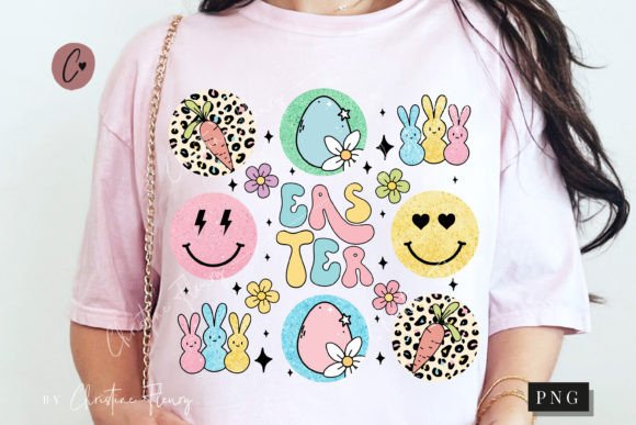 Download Glitter Retro Easter PNG - Retro easter png Collection